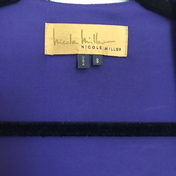 NWT Nicole Miller Long Sleeves Ruched Dress - SM - Picture 5 of 7